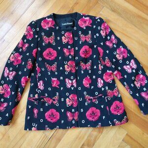 Stunning Louis Féraud Paris Unique Silk Blazer
